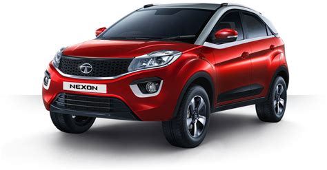 Tata Nexon Colors: Blue, Grey, Silver, Red, White - GaadiKey