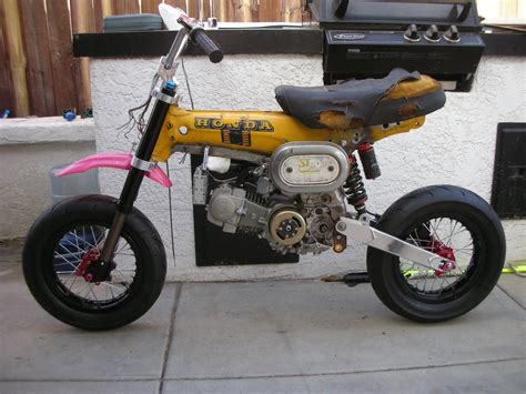 Awesome looking Honda CT-70 motard project that unfortunately appears ...