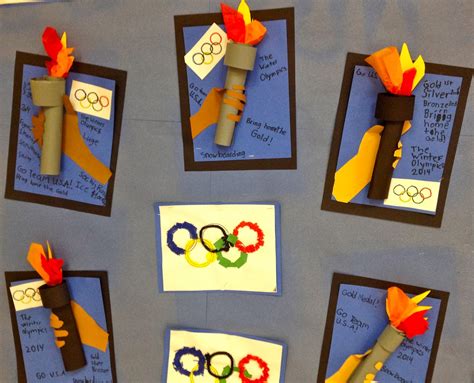 Art with Mr. Giannetto: 2nd Grade: Olympic Torch