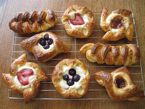 Danish Pastry Shapes