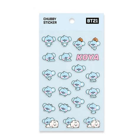 BT21 3D stickers – BT21 Store | BTS Shop