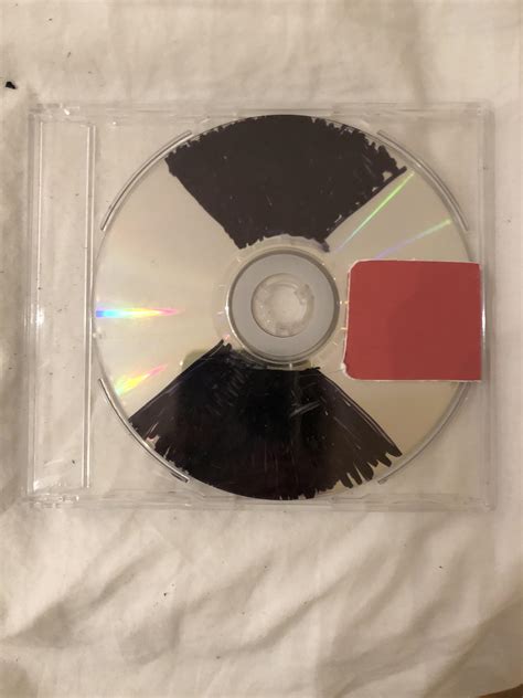 Me and my friend remade the Yeezus album cover on an old cd : r/Kanye