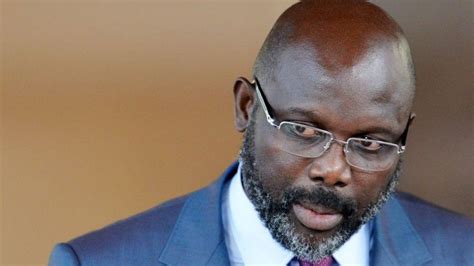 Snakes force Liberian President George Weah out of office - BBC News