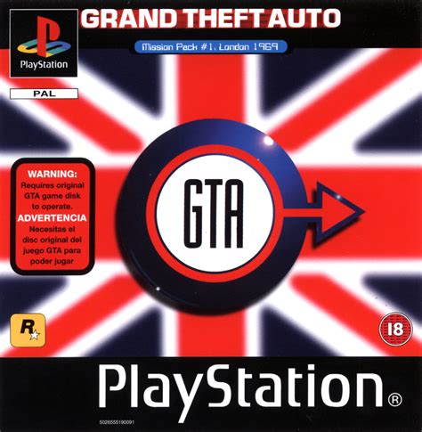 Grand Theft Auto Mission Pack #1: London 1969 PSX cover