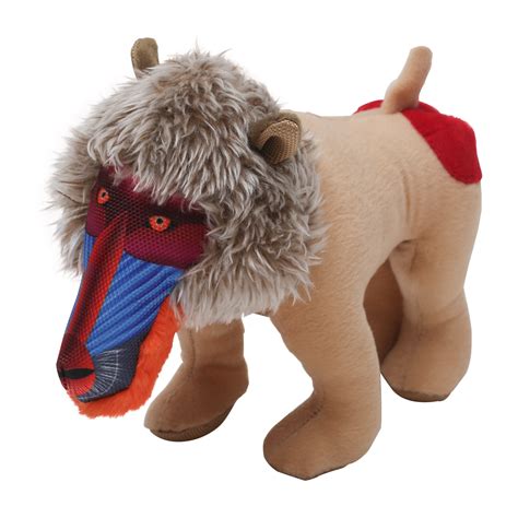 Happy Tails Loonies Durable Dog Toy - Baboon | BaxterBoo