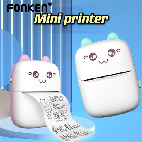 New-Quick-Printer-Thermal-Inkless-Bluetooth-Printer-Wireless-Portable-Pocket-Self-adhesive-Label ...