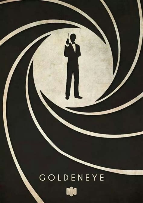 Golden Eye 007 Poster Nintendo 64 | James bond movie posters ...