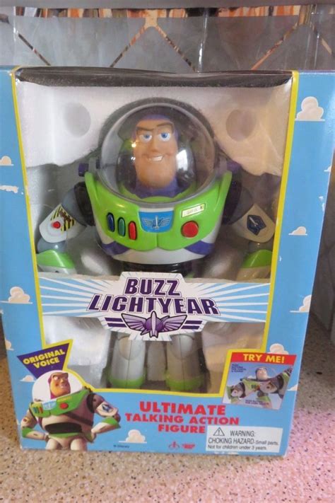 1995 Toy Story BUZZ LIGHTYEAR Ultimate Talking Action Figure Original ...