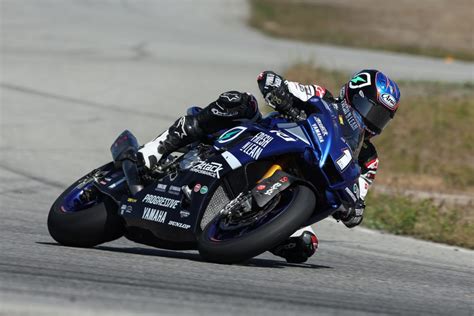 MotoAmerica champion Jake Gagne is fastest at Buttonwillow Test