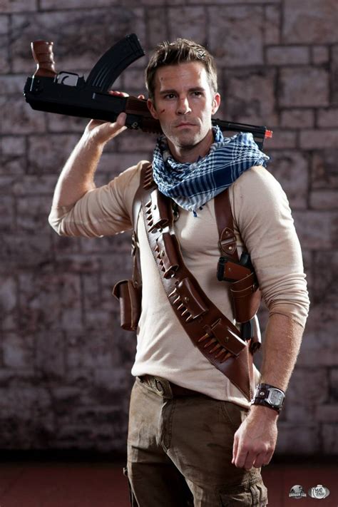 Nathan Drake cosplay. Uncharted 3 cosplay. Photo by Bryan Humphrey.