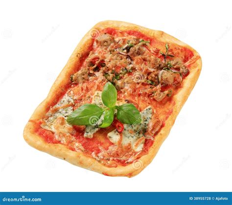 Rectangular pizza stock photo. Image of brunch, homemade - 38955728