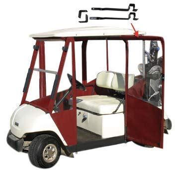 Doorworks Hinged Door Golf Cart Enclosures – EZGO RXV Sunbrella Canvas ...