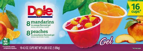 Dole Fruit in Gel Cups 16 Count - Walmart.com