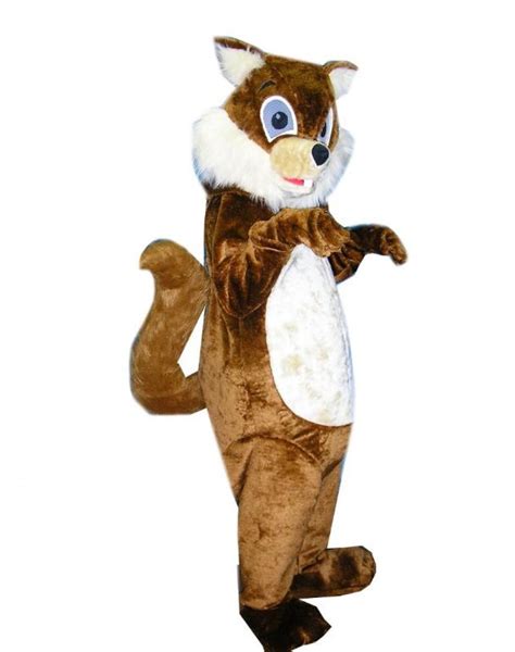 Squirrel Mascot Animal Costume To Hire