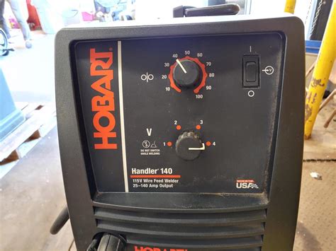 Hobart Handler 140 Wire Feed MIG Welder with Cart