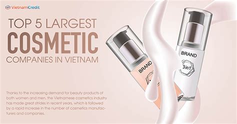 Top 5 largest cosmetics companies in Vietnam