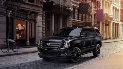 2019 Cadillac Escalade Goes Stealth With Sport Edition