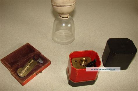 Vintage European Blood Letting Tools Scarificator - - Lance - - Suction ...