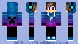 Galaxy Boy Minecraft Skin