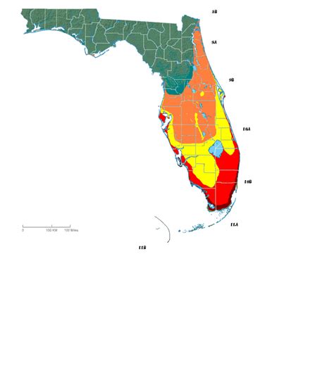 Florida Climate Zone Map - United States Map