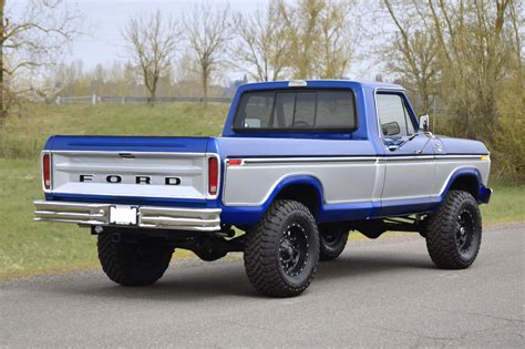 This 1977 Ford F-150 Ranger XLT Packs a Four-Barrel Carbureted 351 ...