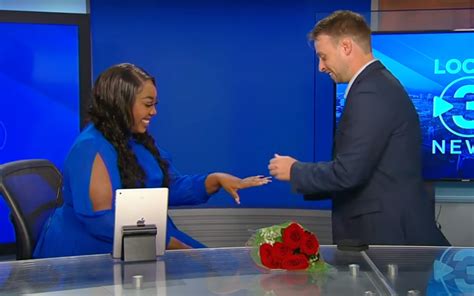 Local News Anchor Gets Engaged After Sweet On-Air Proposal - Parade