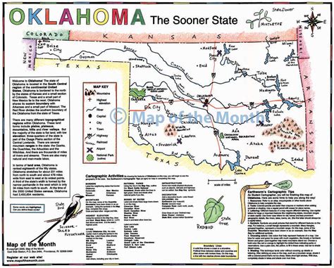 Mountain Ranges: Oklahoma Mountain Ranges Map