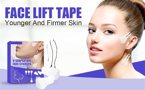 Amazon.com : Face Lift Tape, 60 Pcs Face Tape Lifting Invisible, Ultra ...