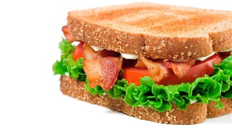 Tomato, Bacon, and Garlic Mayo Sandwich Recipe | Real Simple