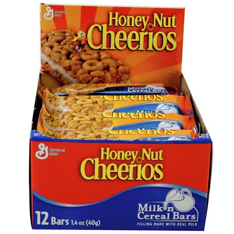 Honey Nut Cheerios™ Milk 'n Cereal Bars (12 ct) 1.42 oz | General Mills Convenience and Foodservice