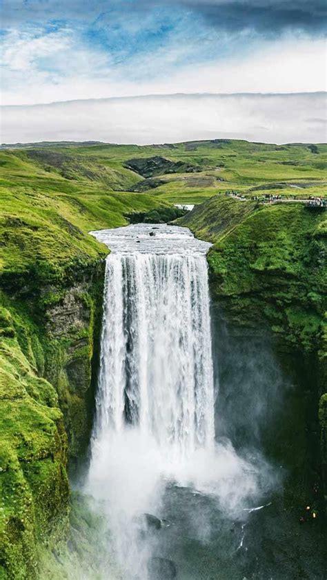 Bing HD Wallpaper Aug 23, 2023: Skógafoss waterfall, Iceland - Bing Wallpaper Gallery