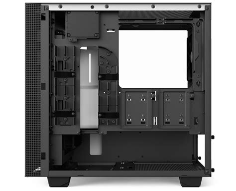 NZXT White H400i Smart Micro ATX Windowed PC Gaming Case LN84550 - CA-H400W-WB | SCAN UK