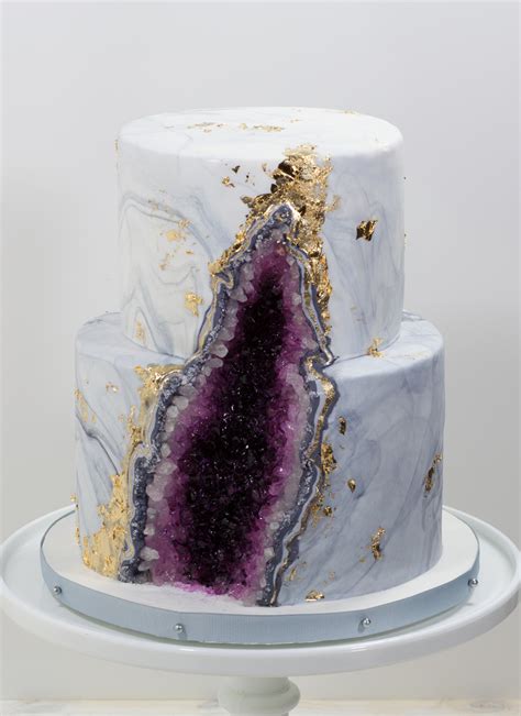 Amethyst Geode Cake - Whipped Bakeshop Philadelphia