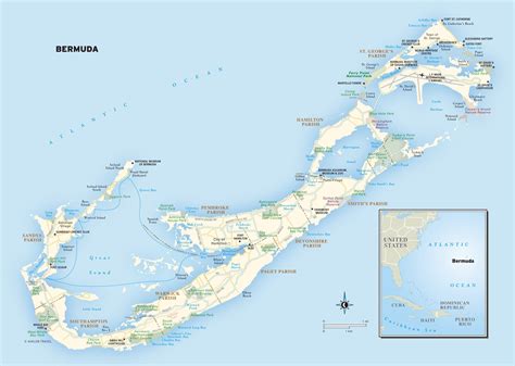 Bermuda Maps | Printable Maps of Bermuda for Download