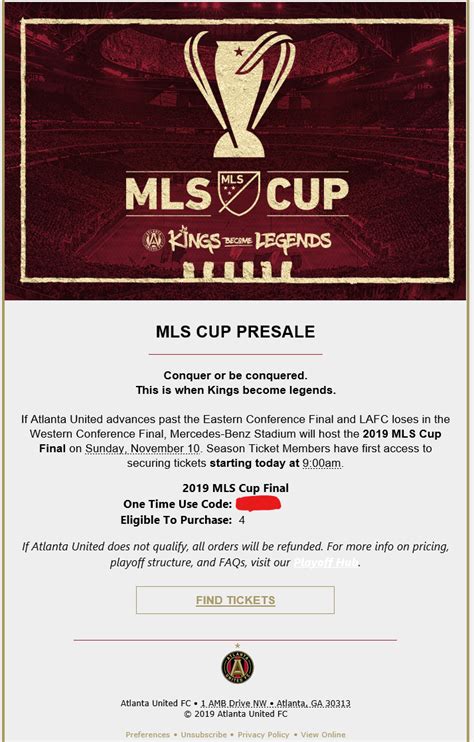 Tickets for MLS cup final in LA? : r/LAFC