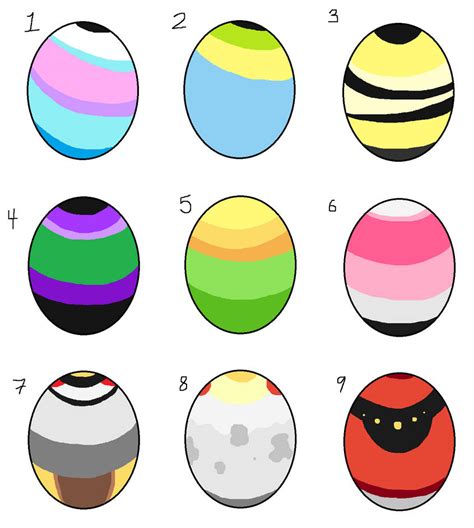 MLP Egg Adopts (closed) by MissMooseMedia on DeviantArt