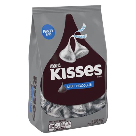 Hershey's Kisses, Milk Chocolate Candy, 40 Oz - Walmart.com