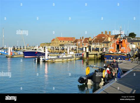 Yarmouth Harbour, Yarmouth, Isle of Wight, England, United Kingdom Stock Photo - Alamy