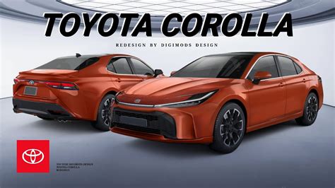 All New Toyota Corolla 2024 2025 Redesign Digimods Design Youtube ...