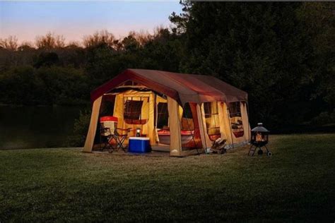 Best-Camping-Tents-With-Screened-Porch-Large-10-Person-Family-Cabin-Tent | Deepbluemountain