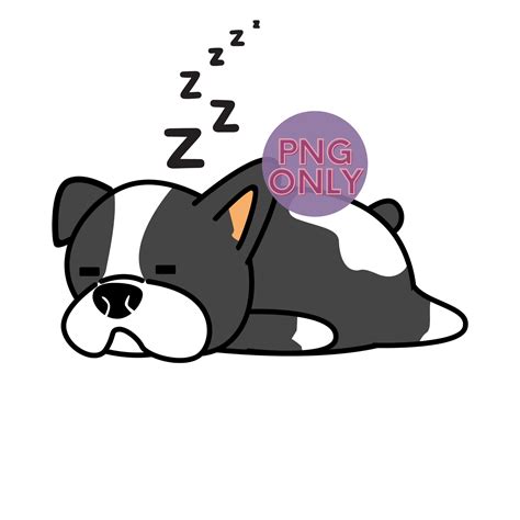 Cute Dog Sleeping Digital Download Instant Access Clip Art - Etsy