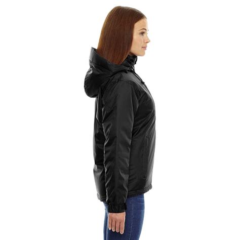 North End Women's' Black Insulated Jacket