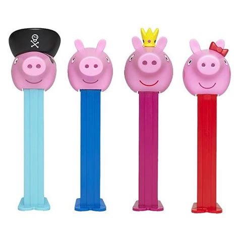 PEZ Peppa Pig Collection Candy Dispenser - 1-Piece Blister Pack | Candy ...