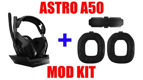 Astro A50 (Gen 4 Gaming Headset) Mod Kit [ Review and Install Tutorial ] - YouTube