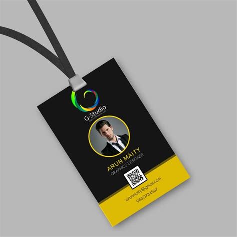 FREE 45+ Professional ID Card Designs in PSD | EPS | AI | MS Word | Graphic design cards, Card ...