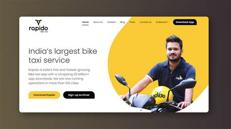 Branding | Rapido Bike Taxi :: Behance