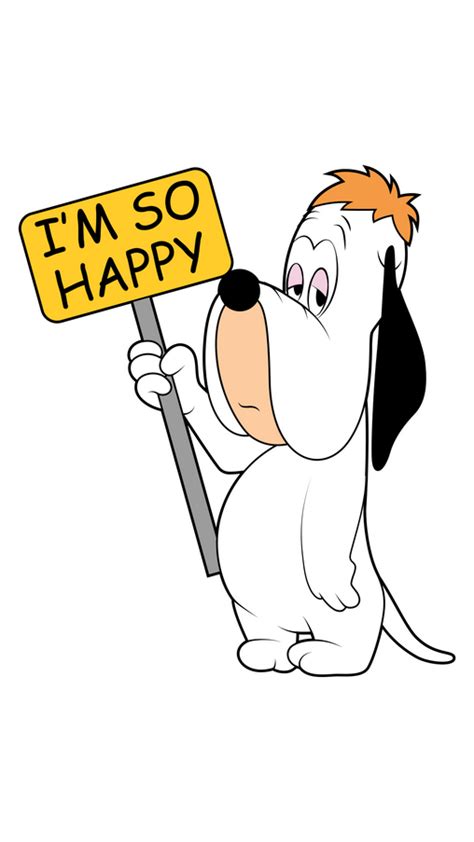 Droopy I'm So Happy Sticker | Funny cartoon characters, Old cartoon characters, Classic cartoon ...