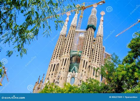 Sagrada Familia Under Construction, Iconic and Beautiful Fairy Tale ...