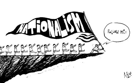 ‘Nationalism – Follow me!’ (Editorial cartoon by Tiwwat ...