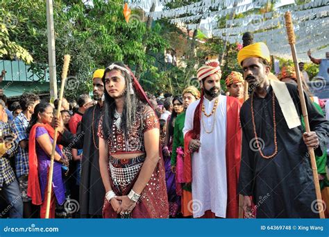 Cochin Carnival 2015 editorial stock photo. Image of culture - 64369748